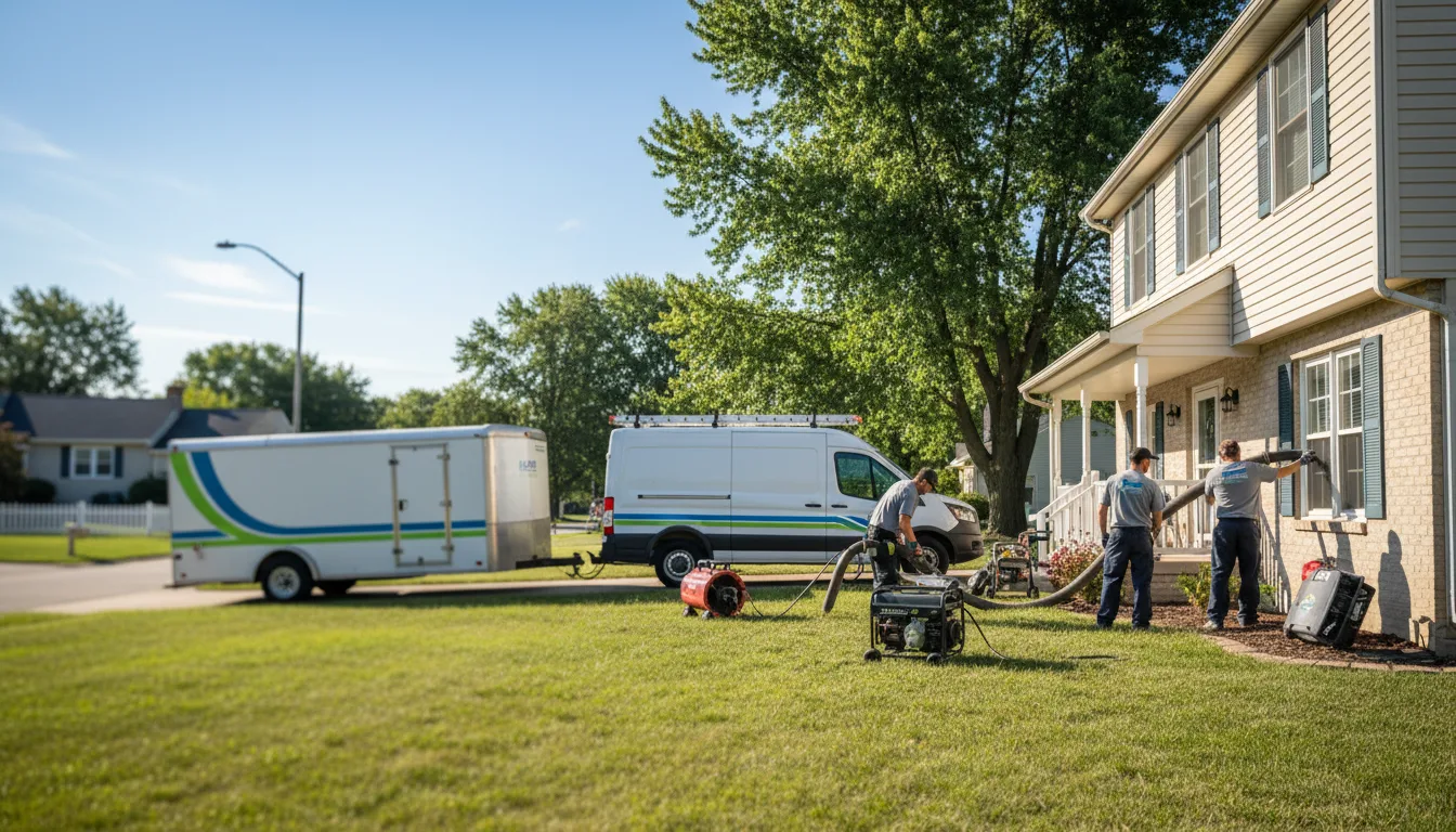 Flooded Basement Restoration And Cleanup With Repair in Marcellus, NY near me